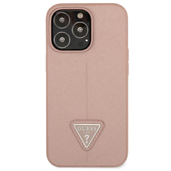 Guess SaffianoTriangle Logo Case Coque pour iPhone 13 Pro 3666339040413 - vue 3
