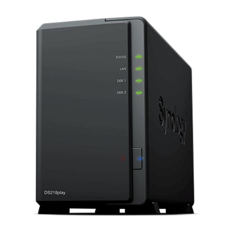 Synology DS218play 2 Bay Desktop NAS Enclosure