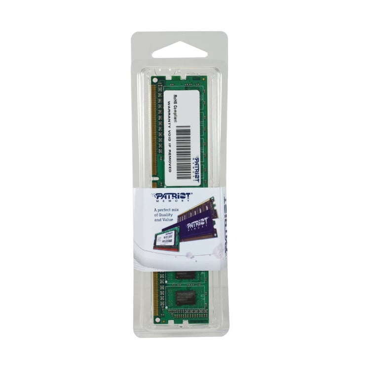 Patriot Memory DDR3 8GB PC3 12800 1600MHz DIMM module de mémoire 8 Go 1 x 8 Go Neuf - vue 3