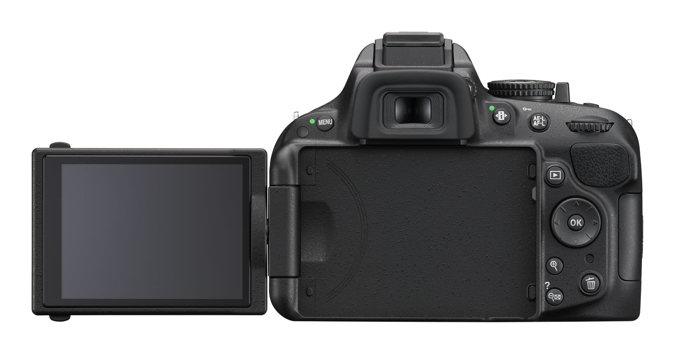 Nikon D5200 + AF-S DX NIKKOR 18-55mm Kit d'appareil-photo SLR 24,1 MP CMOS 6000 x 4000 pixels Noir