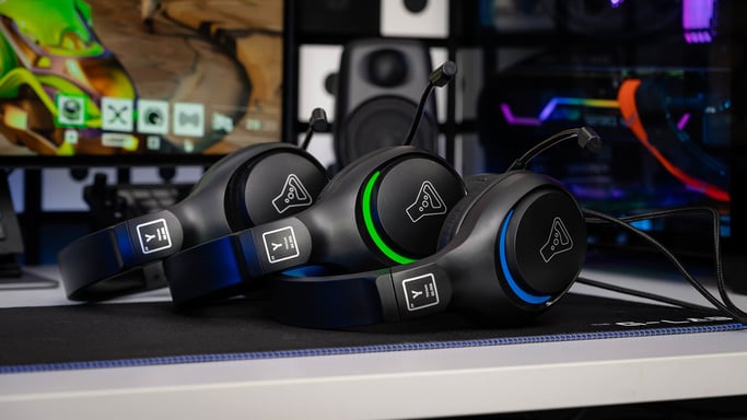 The G-Lab Yttrium Casque Avec fil Arceau Jouer Noir