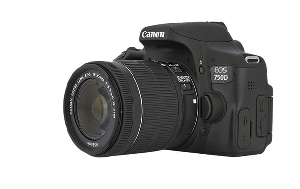Canon EOS 750D Noir - vue 2