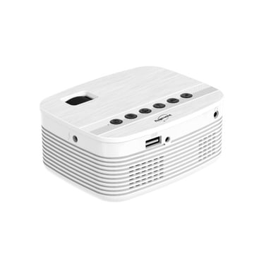 Inovalley Mini-vidéoprojecteur LED WiFi avec télécommande - Neuf Blanc - vue 3