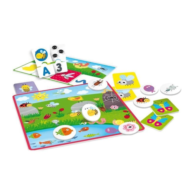 Collection de 10 jeux éducatifs CAROTINA BABY Tour d'équilibre Puzzle évolutif - vue 3