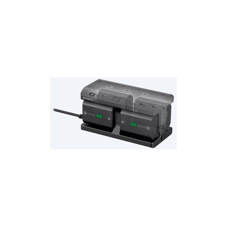 Chargeur Multi-Batteries Sony NPA-MQZ1K – Adaptateur Secteur, 2 USB - vue 9