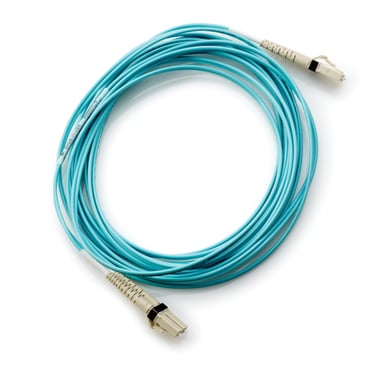 HPE LC to LC Multi-mode OM3 2-Fiber 15.0m 1-Pack Fiber Optic Cable