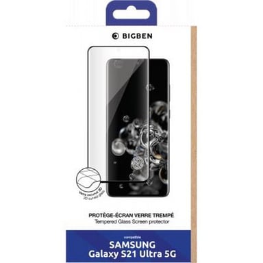 Bigben Connected PEGLASSGS21U écran et protection arrière de téléphones portables Protection d'écran transparent Samsung 1 pièce(s)