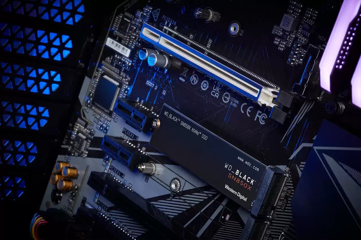 Western Digital SN850X NVMe .2 PCI Express 4.0 Neuf - vue 3