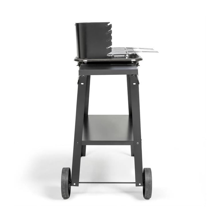 Barbecue à LIVOO DOC328 Inox Surface de cuisson 48 5 x 28 8 cm Hauteur réglable 70 84 cm - vue 3