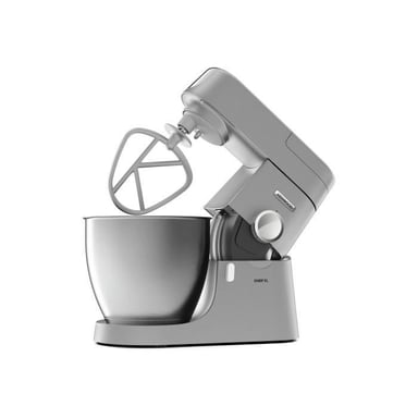 Robot pastelero Kenwood Chef XL KVL4110S de acero inoxidable de 1200W con tazón de 6.7L y licuadora de 1.7L