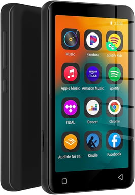 Lecteur MP3 de 4 pouce 80 Go avec Bluetooth et WiFi noir