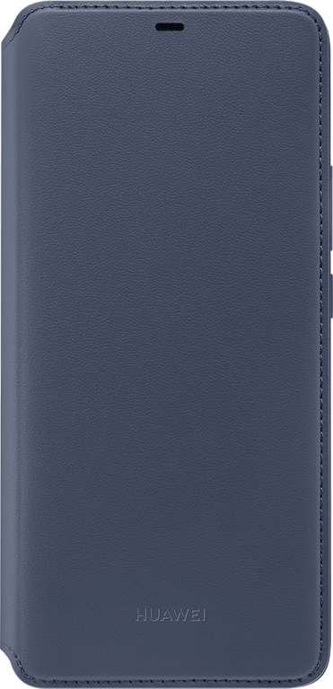 Etui folio Huawei HW51992635 gris bleu pour Mate 20 Pro