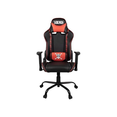Fauteuil gaming Konix One Piece cuir PVC coussins réglables inclinaison 150° base aluminium roulettes 360° Couleur unique