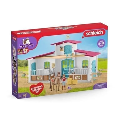 Schleich Centre Équestre, c figurines avec 75 éléments inclus dont 1 cheval, des 5 ans, 72222 Horse club - Neuf - vue 5