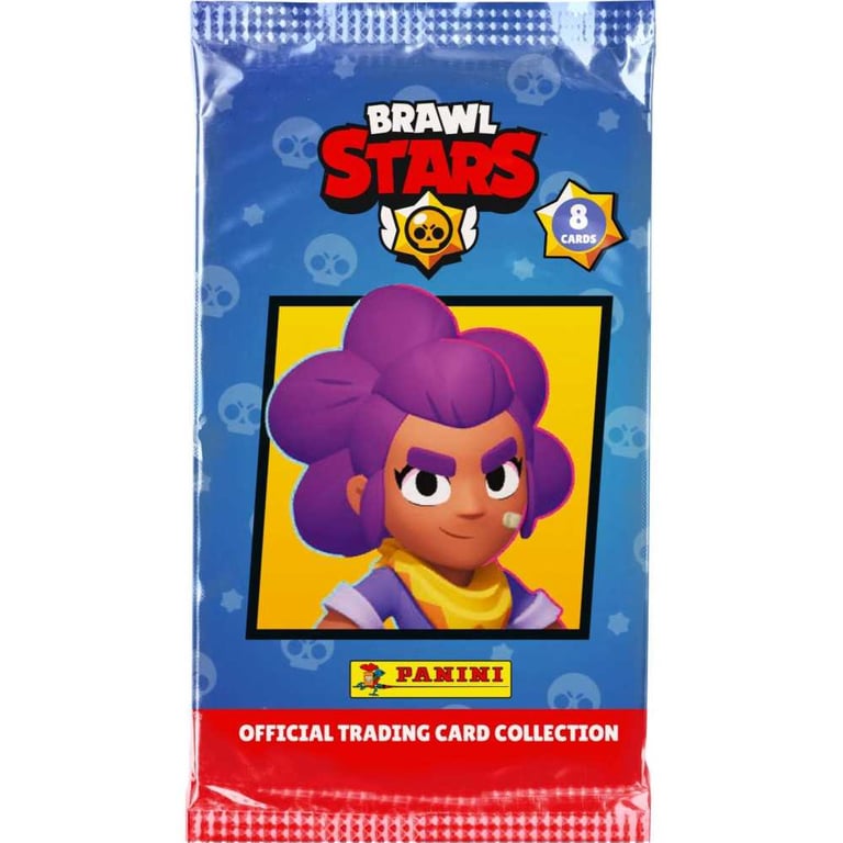 Boîte métal PANINI BRAWL STARS TC 8 pochettes 64 cartes - vue 4