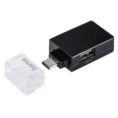 Hub USB-Type-C 1:3 ''Pocket'', 1 USB-A 3.1, 2 USB-A 2.0