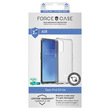 Cover rinforzata per Oppo Find X3 Lite AIR
