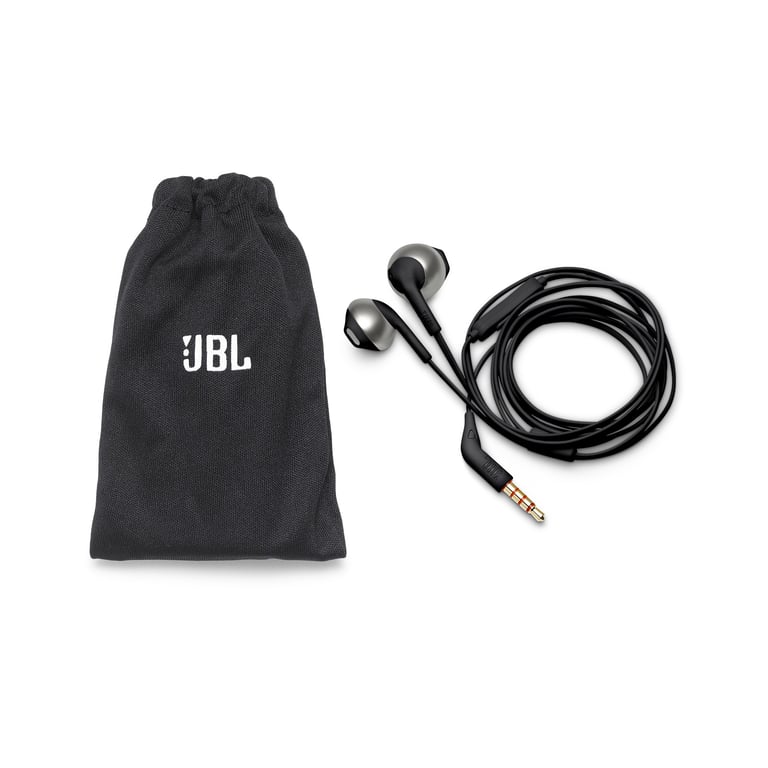 JBL Tune 205 Casque Avec fil Ecouteurs Appels/Musique Noir - Neuf
