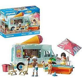 Playmobil 71904 Camion vendeur de glaces & 3 personnages Vacances à la plage - vue 10