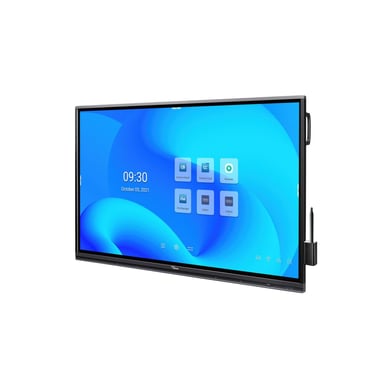Optoma 5752RK Écran plat interactif 190,5 cm (75 ) LCD 400 cd/m² 4K Ultra HD Noir Écran tactile Intégré dans le processeur Android 9 - Neuf