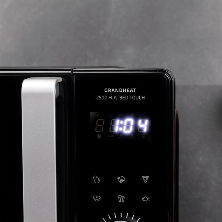 Cecotec Micro ondes GrandHeat 2300 Flatbed Touch . Sans plateau Capacité 23 . Puissance . 8 fonctions préconfigurées Minuterie jusqu'à 95 min. Verrou de sécurité pour enfant 25 - vue 7