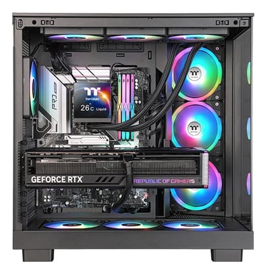 Thermaltake MAGFloe 360 Ultra ARGB Processeur Refroidisseur de liquide tout-en-un 12 cm Noir 1 pièce(s)