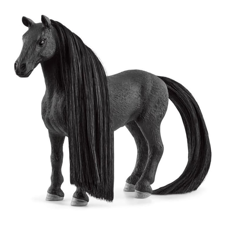 Figurine Jument Criollo Definitivo à coiffer Ensemble de 14 Pièces avec Figurine Cheval à la Crinière Coiffable et Plein - vue 5