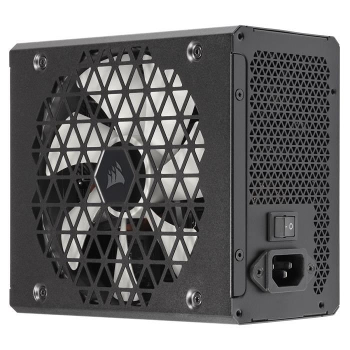 CORSAIR Bloc d'alimentation RM1000x Shift Cybenetics ATX entièrement modulaire Certifié Gold 80 Plus 1000 watts
