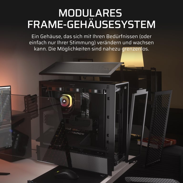 Corsair FRAME 4000D Midi Tower Noir - Neuf