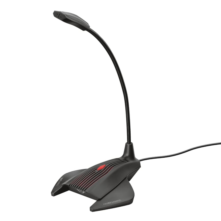 Bras Micro Trust GXT 253 Emita – Réglable avec Câble Intégré, Support Antichoc