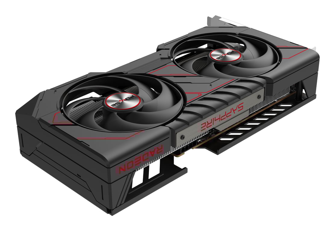 SAPPHIRE Carte graphique PULSE AMD RADEON™ RX 9060 XT GAMING OC 8GB DUAL HDMI / DP - vue 4