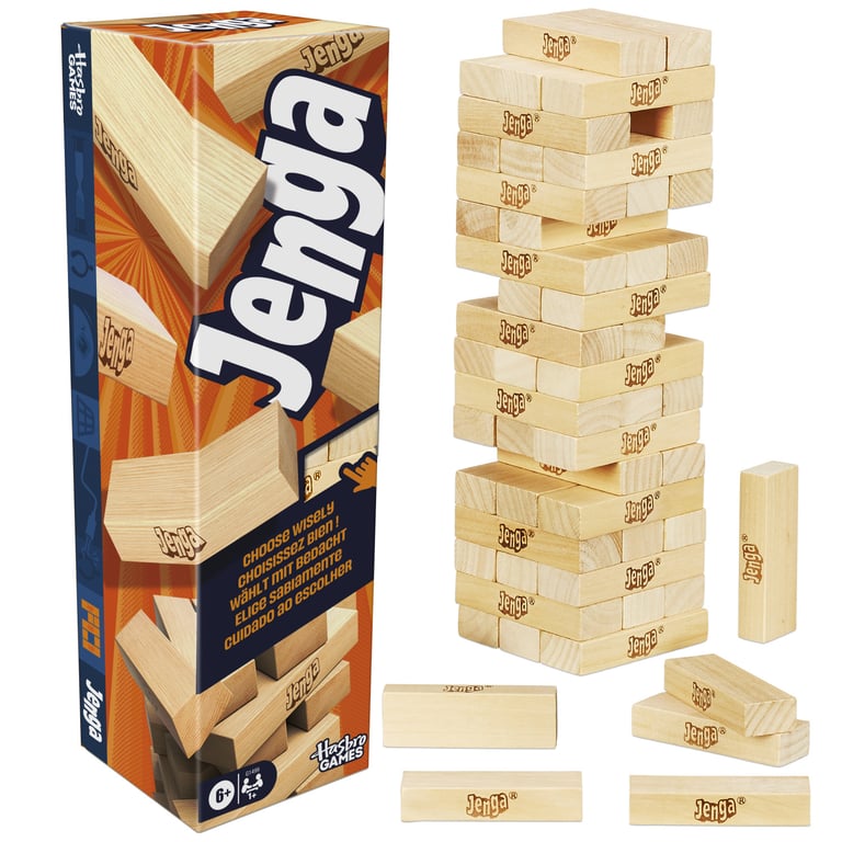 Jeu Classique Hasbro Gaming Jenga – Ambiance et Défis avec Dé Numérique - vue 6