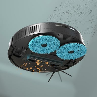 Cecotec Conga 11090 Spin Revolution Home&Wash 2 L Sin bolsa Negro