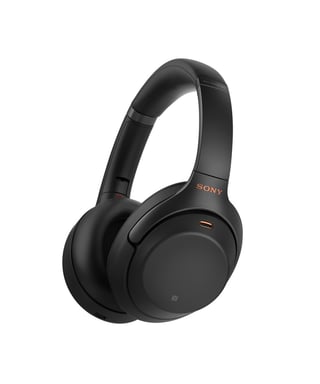 Sony WH-1000XM3 - Auriculares inalámbricos Bluetooth con reducción de ruido - Batería de 30 h - Pantalla táctil - Carga rápida - Asistente de Google