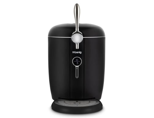 Tireuse a biere HKoeNIG BW1688 - Capacité 6L - Température réglable 3°C a 12°C 6 - Compatible tous fûts - Noir