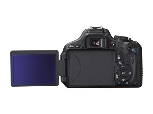 Canon EOS 600D Boîtier d'appareil-photo SLR 18 MP CMOS 5184 x 3456 pixels Noir - Neuf