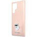 Étui en silicone Karl Lagerfeld Choupette pour Galaxy S23 Ultra, rose