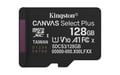 Kingston Technology 128GB microSDXC Canvas Select Plus Gen3 150MB/s A1 (Adattatore SD incluso)