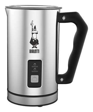 Bialetti MK01 Mousseur/Chauffe-lait automatique Acier inoxydable
