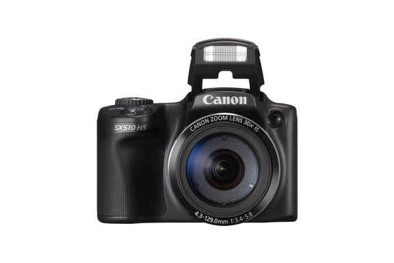 Canon PowerShot SX510 HS 1/2.3'' Appareil photo Bridge 12,1 MP CMOS 4000 x 3000 pixels Noir