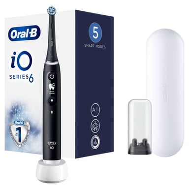 Spazzolino oscillante per adulti Oral-B iO 6 Nero