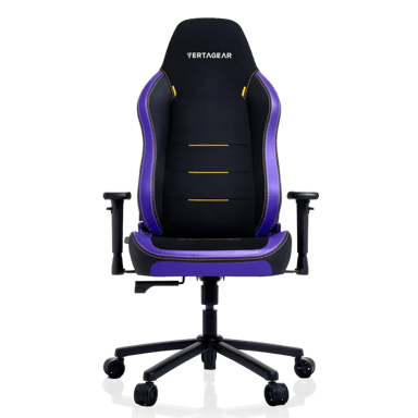 Sedia gaming Vertagear SL3800 HyGenNX Viola Mezzanotte – Ergonomica, supporto lombare ContourMax™, seduta VertaAir™, tessuto anti-odore, braccioli 3D regolabili