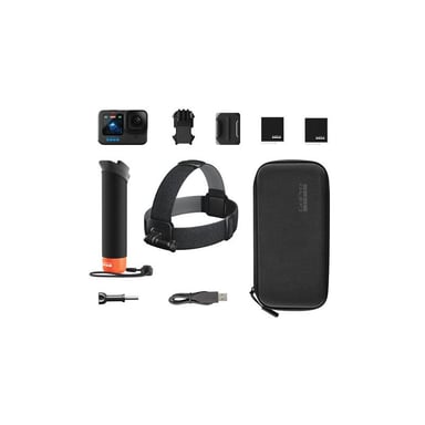 Pack Caméra sport GoPro Hero 12 Noir avec Accessoires