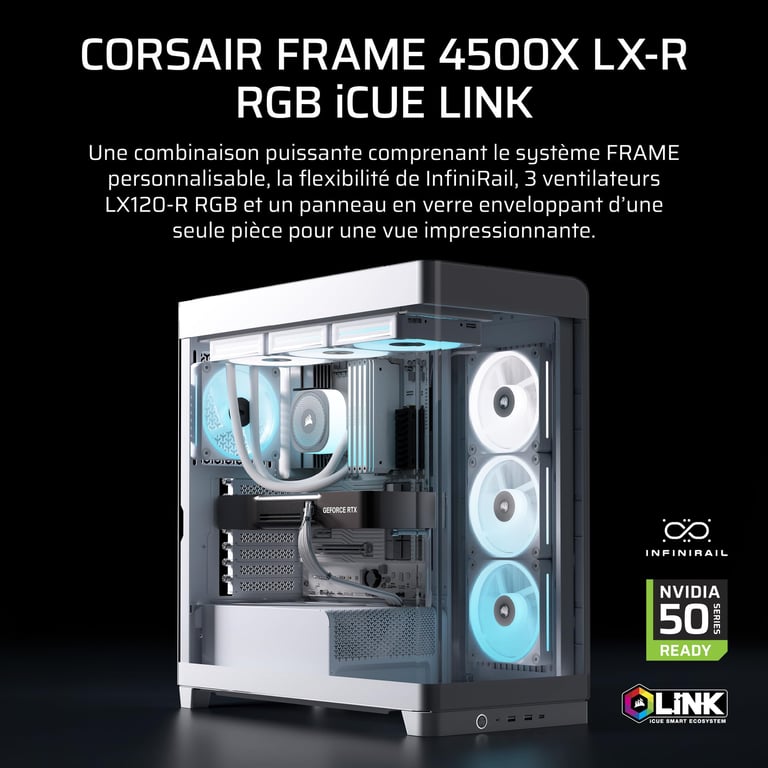 Corsair FRAME LX R RGB iCUE LINK - vue 5