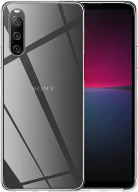 Carcasa protectora para Sony Xperia 10 IV 5G (Xperia 10 4 5G) TPU Gel Bumper Suave Transparente Invisible XEPTIO