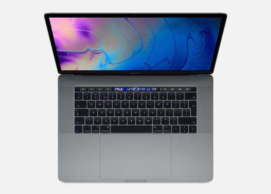 Apple MacBook Pro Ordinateur portable 39,1 cm (15.4'') Intel® Core? i9 16 Go DDR4-SDRAM 512 Go SSD AMD Radeon Pro 560X Wi-Fi 5 (802.11ac) macOS Mojave Gris