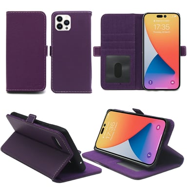 Apple iPhone 14 Pro Max 6.7 Etui / Housse pochette protection violet
