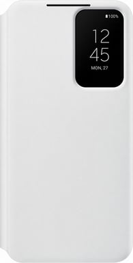 Samsung Funda para Galaxy S22 5G Folio Modelo Clear View Cover Blanco