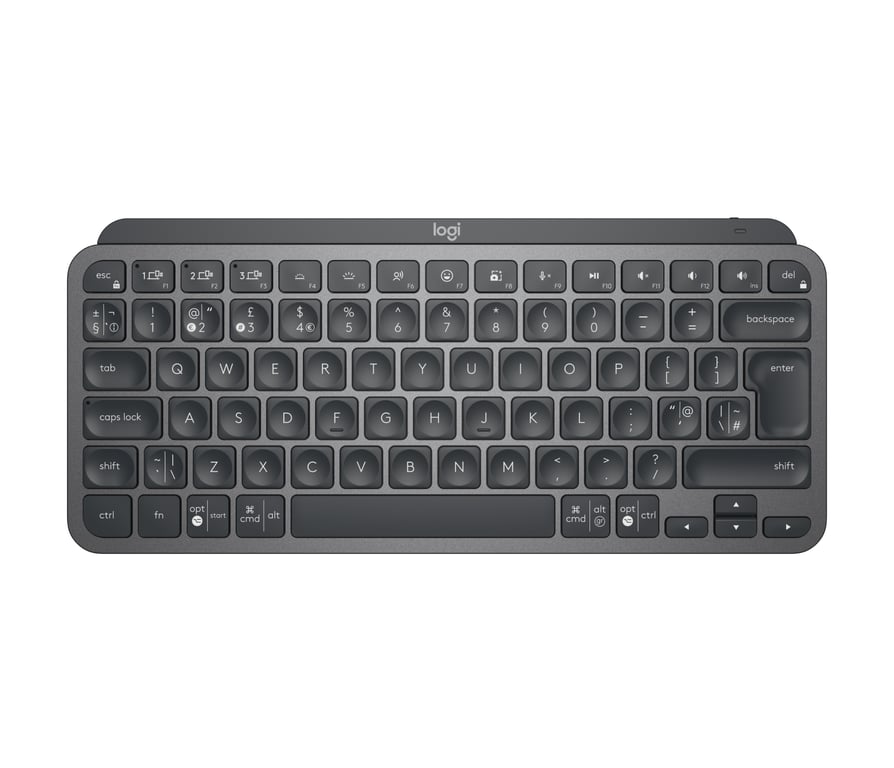 Logitech MX Keys Mini pour les entreprises Clavier rétroéclairé sans fil Bluetooth LE QWERTY R. U. - vue 4
