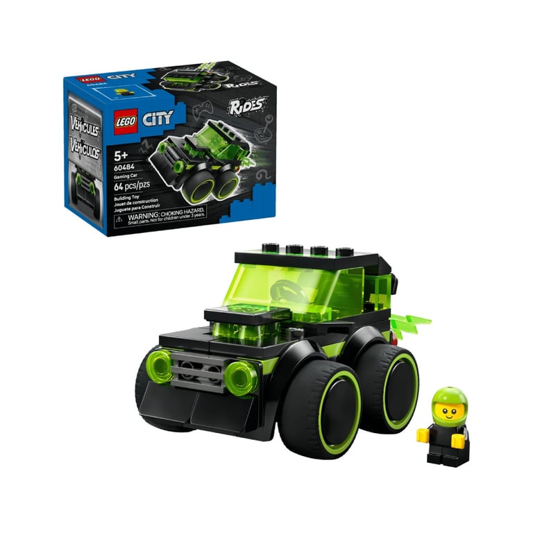 LEGO City Voiture de course de jeu vidéo 60484 - vue 5
